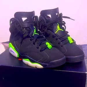 Jordan 6 Electric green